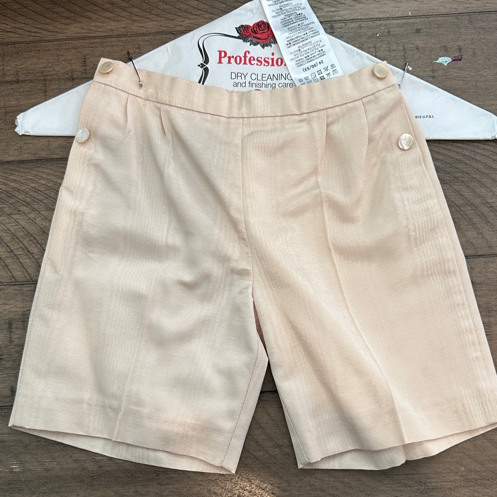 Gucci X Angela Lynne Kids Cream Shorts